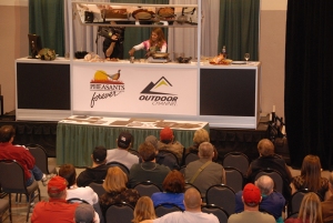 Wild Game Cooking Stage at Pheasant Fest with Lisa Erickson